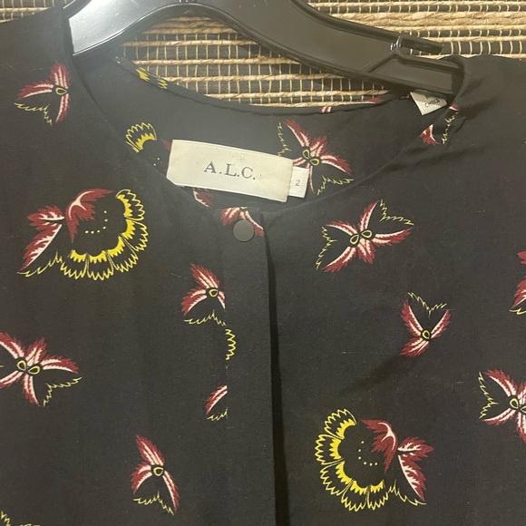 A.L.C. 100% Silk Dress Women - Picture 4 of 9